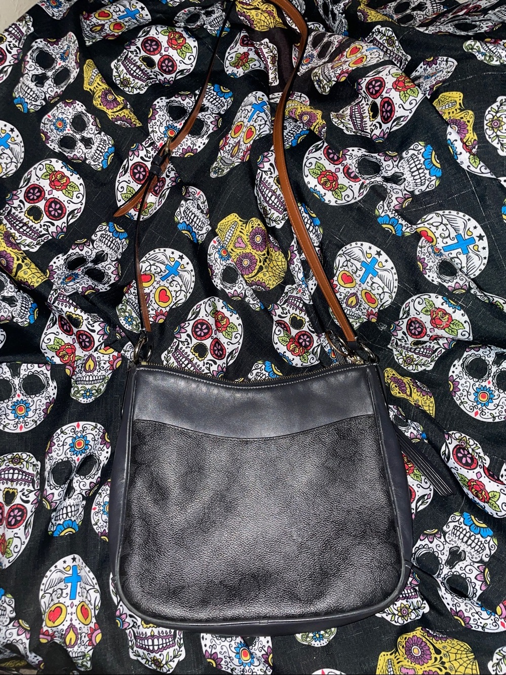 Coach Black Signature Crossbody Bag